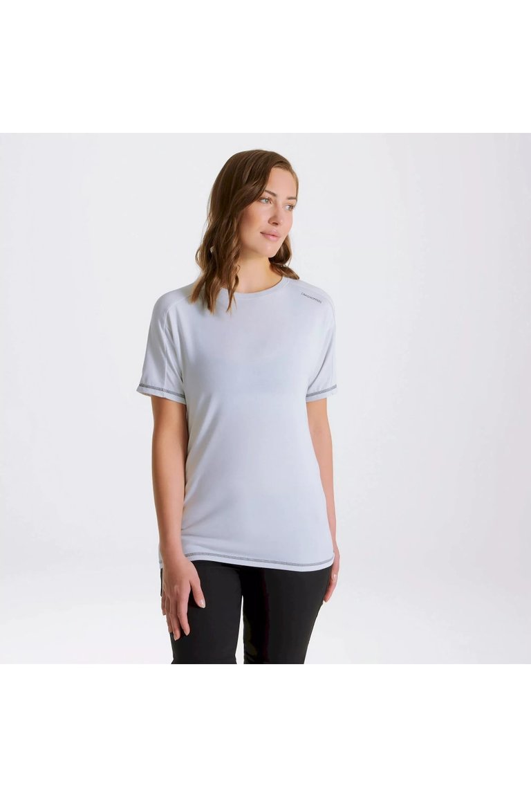 Womens/Ladies Dynamic T-Shirt - Lunar Gray - Lunar Gray