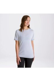 Womens/Ladies Dynamic T-Shirt - Lunar Gray - Lunar Gray