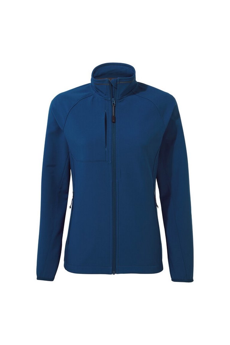 Womens/Ladies Expert Basecamp Soft Shell Jacket - Poseidon Blue - Poseidon Blue