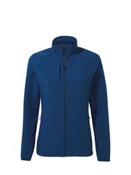 Womens/Ladies Expert Basecamp Soft Shell Jacket - Poseidon Blue - Poseidon Blue