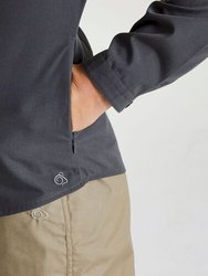 Womens/Ladies Expert Kiwi Long-Sleeved Shirt - Carbon Grey