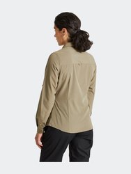 Womens/Ladies Expert Kiwi Long-Sleeved Shirt - Pebble