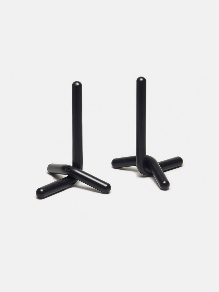 Cal Bookend - Black (Pair) - Black