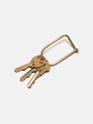 Wilson Keyring - Brass - Brass