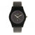 Crayo Dazzle Leather-Band Watch w/Date - Black