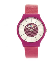 Crayo Trinity Unisex Watch - Hot Pink