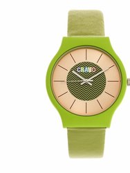 Crayo Trinity Unisex Watch - Green