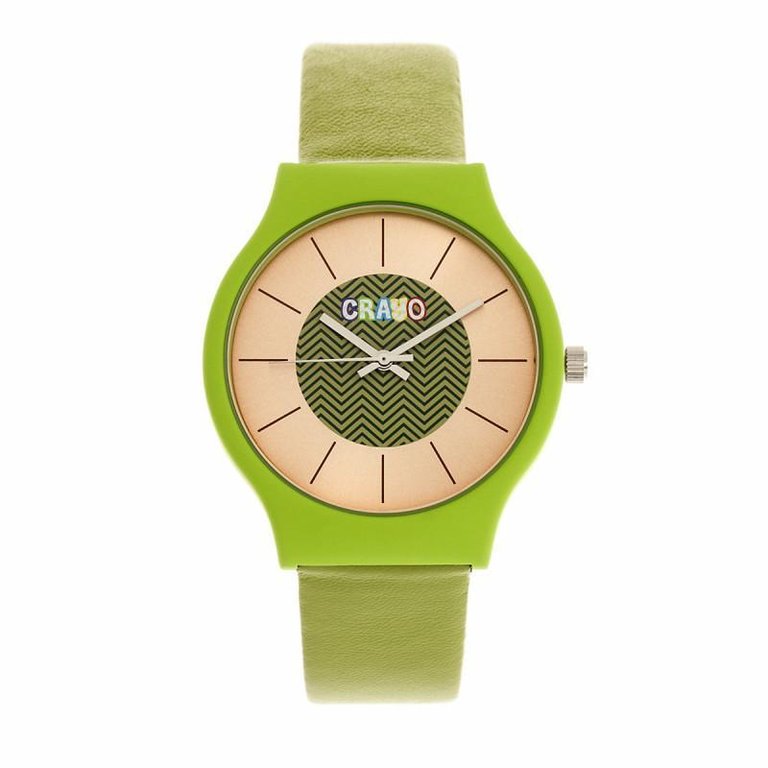 Crayo Trinity Unisex Watch - Green