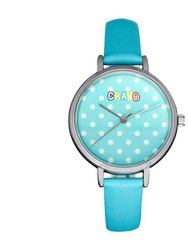 Dot Strap Watch - Blue