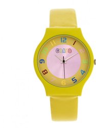 Jubilee Unisex Watch - Yellow