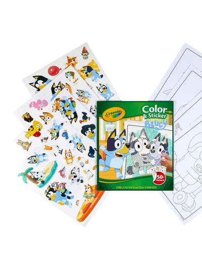 Crayola Bluey Color And Sticker Activity Book product