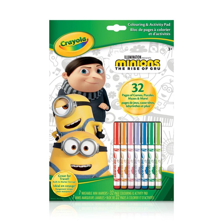  Coloring & Activity Book - Minions: The Rise Of Gru