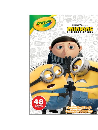 Crayola Coloring Book - 48 Pages - Minions: Rise Of Gru product