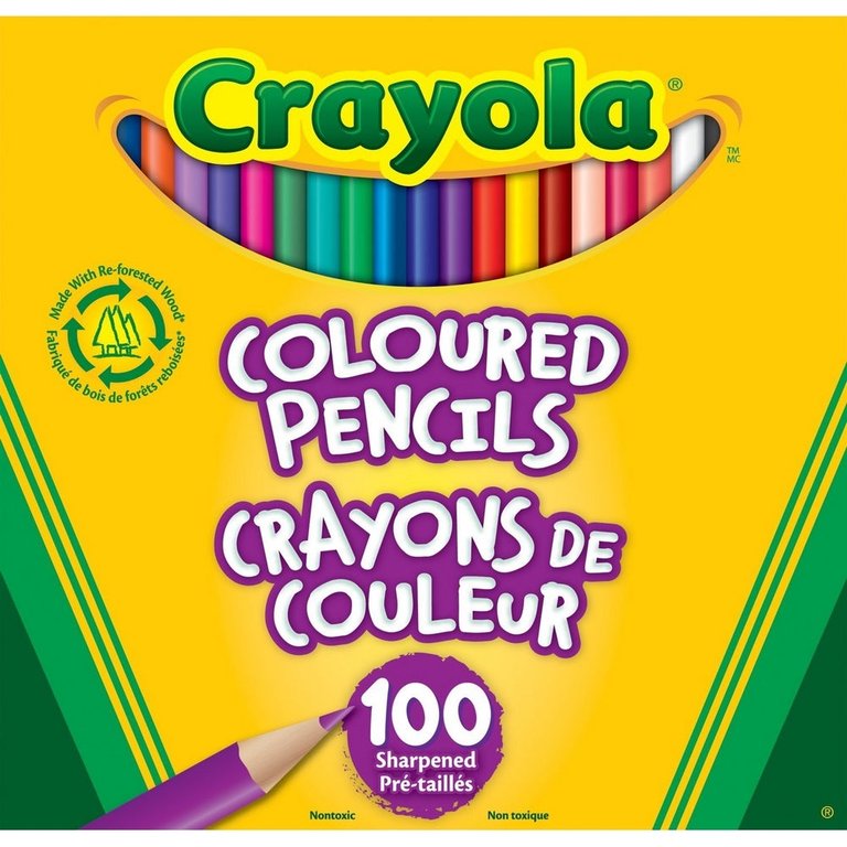 Crayola 100 Colored Pencils