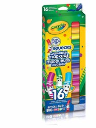 Crayola 16 Pip-Squeaks Broad Line Washable Markers