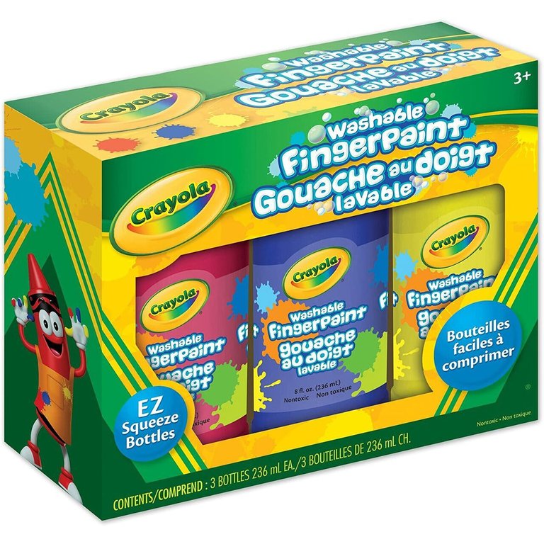 Crayola 3 Ct Finger Paints