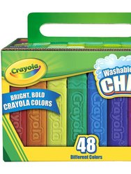 Crayola 48 Count Sidewalk Chalk