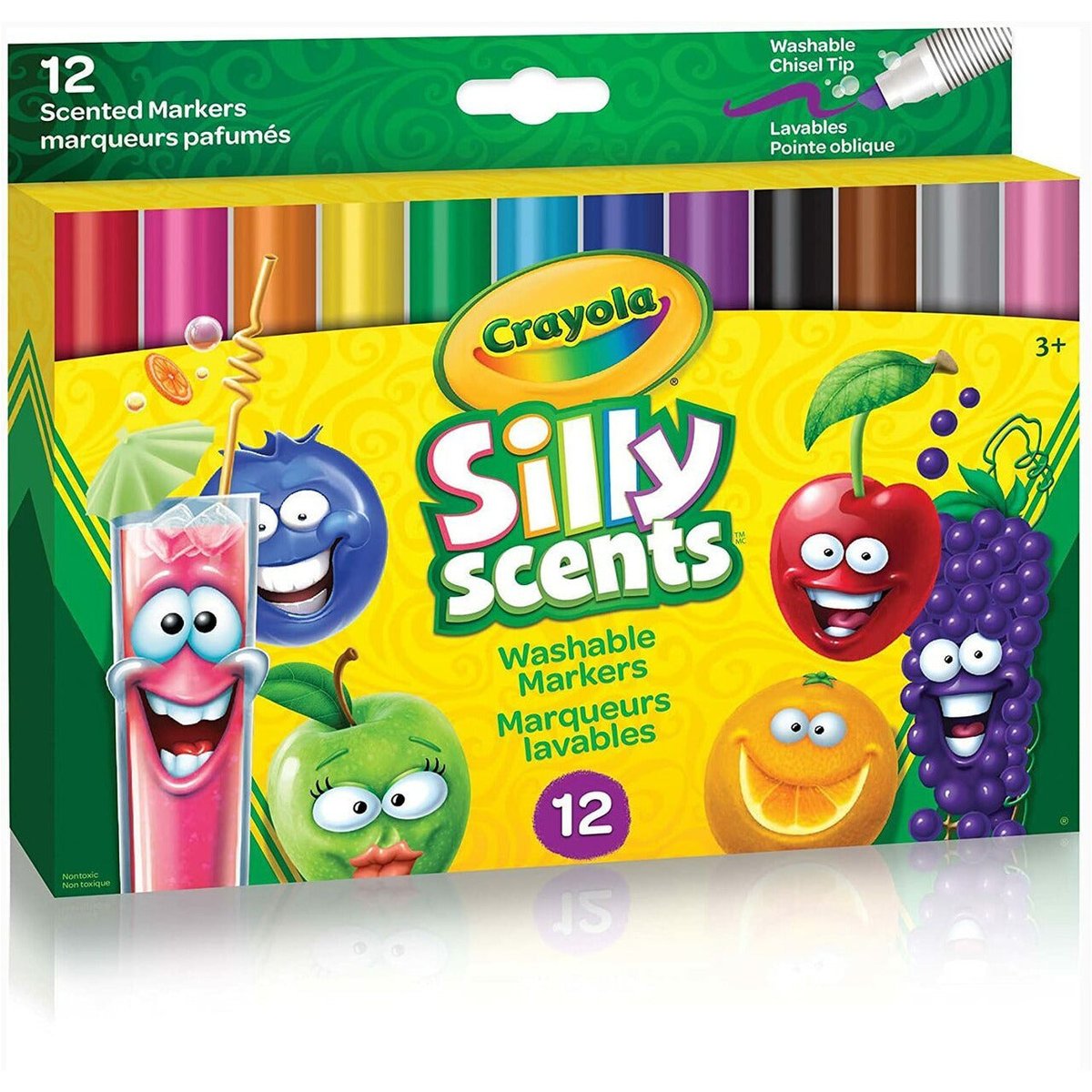 Crayola Silly Scents Sweet & Stinky Scented Washable Markers, 20 Count -  Couponing with Rachel