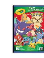 Giant Coloring Pages - Pokemon