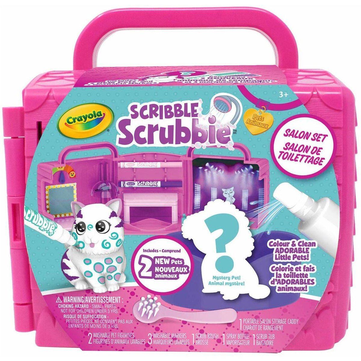 Crayola Scribble Scrubbie Pets Beauty Salon Playset at
