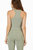 Claire Seamless Tank Top - Faded Olive