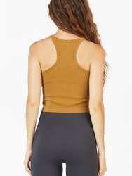 Claire Seamless Tank Top - Honey