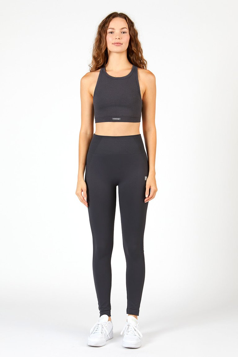 Haylee Core Seamless Legging - Faded Black - Faded Black