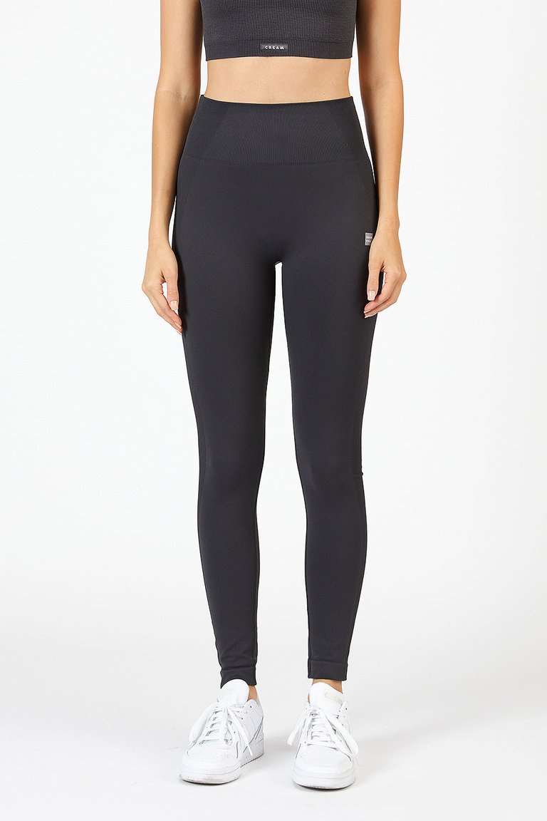 Haylee Core Seamless Legging - Faded Black