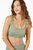 Kelly Seamless Thermal Bra - Faded Olive - Faded Olive