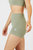 Lynn Seamless Thermal Shorts - Faded Olive
