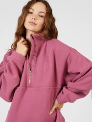 Selena Half-Zip Oversize Pullover