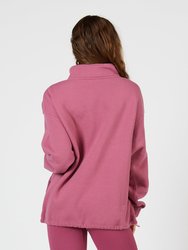 Selena Half-Zip Oversize Pullover