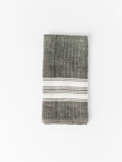 Creative Women Aden Napkins, Grey / Natural - set of 4 product