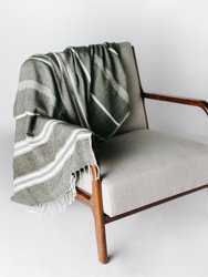 Aden Throw - Grey / Natural