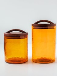 Large Canister - Amber