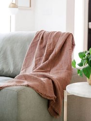 Lightweight Linen Throw