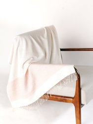 Riviera Throw Blanket - Blush