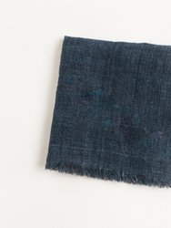 Stone Washed Linen Cocktail Napkin - Navy