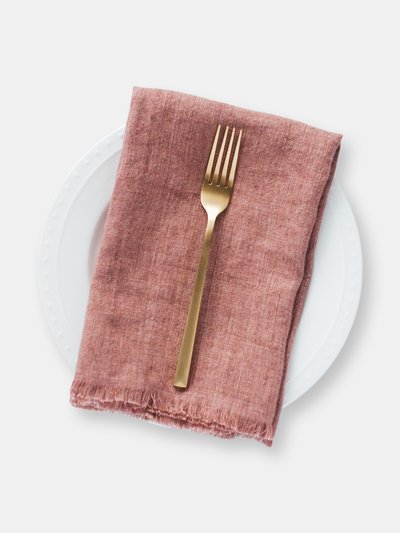 Creative Women Stone Washed Linen Dinner Napkin product