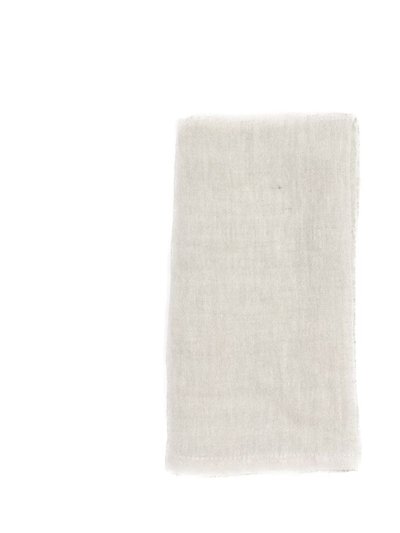 Creative Women Stone Washed Linen Napkins, Natural - Set Of 4 product