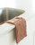 Stone Washed Linen Tea Towel - Terracotta