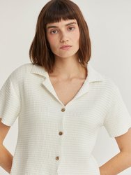 Alex Cotton Top - White