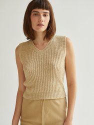 Alicia Knit Top - Sand