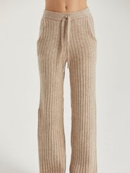 Amber Ribbed Sweater Pants