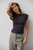 Angela Knit Top - Charcoal