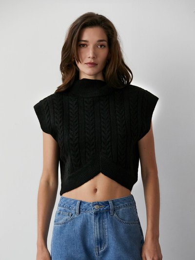 Crescent Anna Mock Neck Sweater product