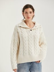 Anya Shawl Sweater