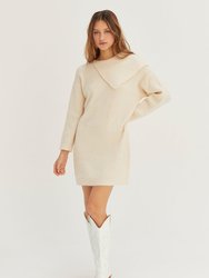 Arosa Sweater Dress - Cream