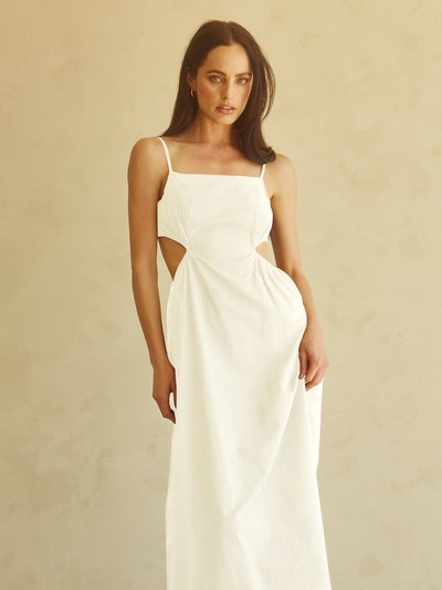 Crescent Augustine Cut-Out Midi Dress product