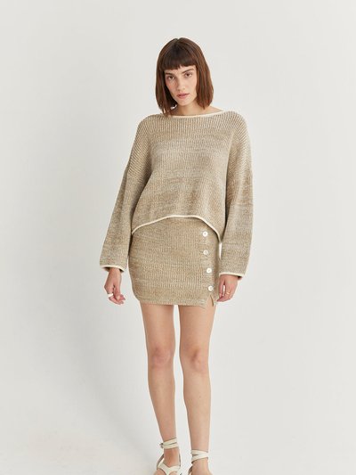 Crescent Bailey Sweater Mini Skirt product